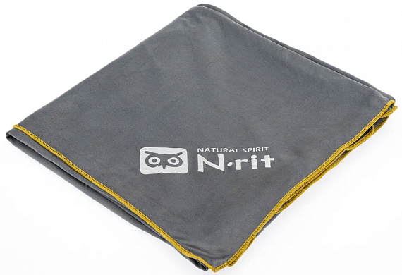 Полотенце N-rit Super Light Towel L 60x120 Dark Grey