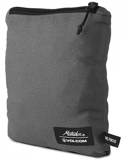 Полотенце-пончо Matador Packable Towel Poncho Grey - Фото 3 большая