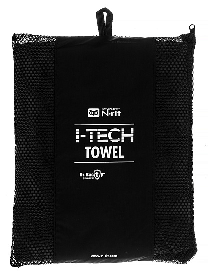 Полотенце N-rit I-Tech Towel L 60x120 Grey - Фото 3 большая