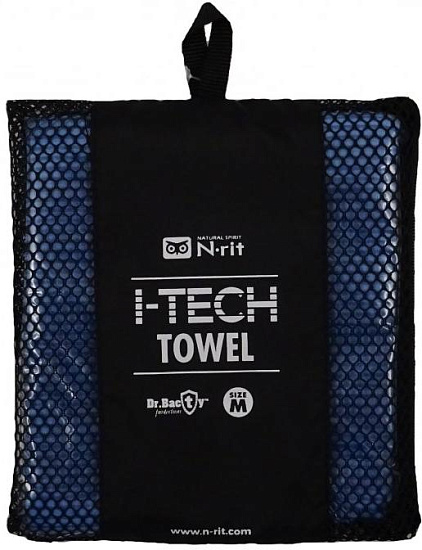 Полотенце N-rit I-Tech Towel XXL 90х150 Blue - Фото 3 большая
