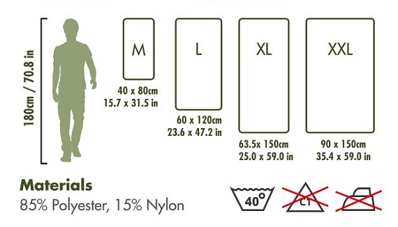 Полотенце N-rit Super Dry Towel XXL 90х150 Green - Фото 2 большая