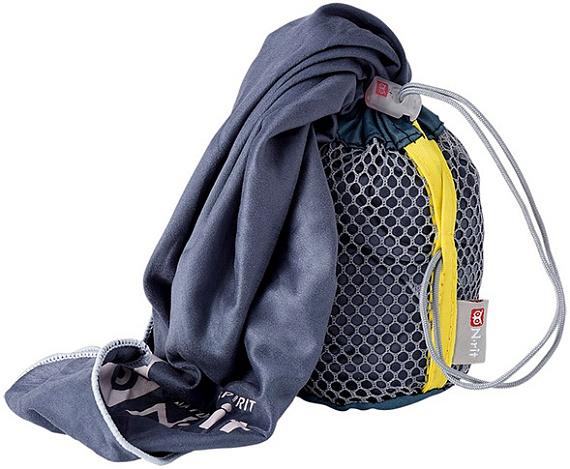 Полотенце N-rit Super Light Towel XXL 120х150 Navy - Фото 2 большая