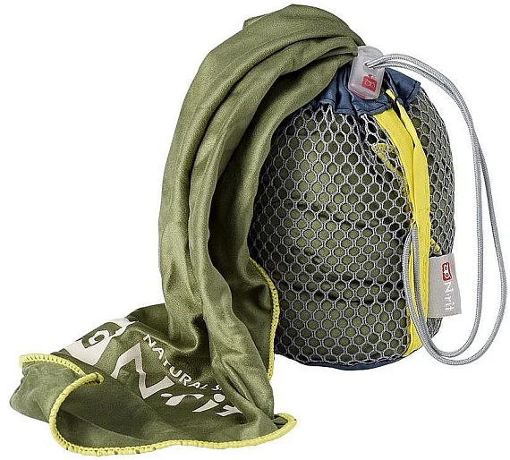 Полотенце N-rit Super Light Towel M 40x80 Olive - Фото 2 большая