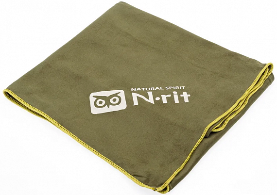 Полотенце N-rit Super Light Towel L 60x120 Olive - Фото 1 большая