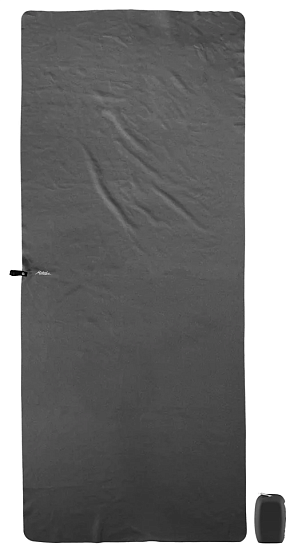 Полотенце-брелок Matador NanoDry Shower L (132x60) Серый - Фото 4 большая