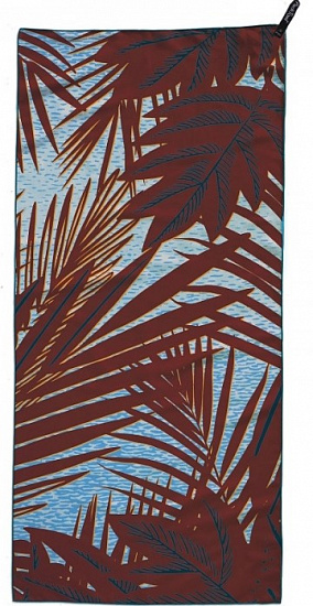 Полотенце PackTowl Personal Hand Palm Print Brown - Фото 1 большая