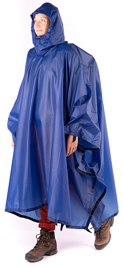 Пончо-тент SMGear Силикон Синий - Фото 2 большая