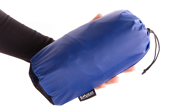 Пончо-тент SMGear Силикон Синий - Фото 3 большая