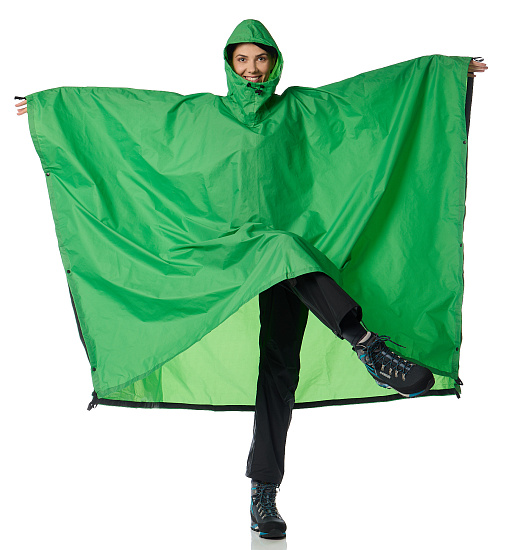 Пончо SMGear Mica Салатовый - Фото 2 большая