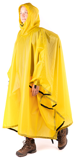 Пончо-тент SMGear Силикон Желтый - Фото 2 большая