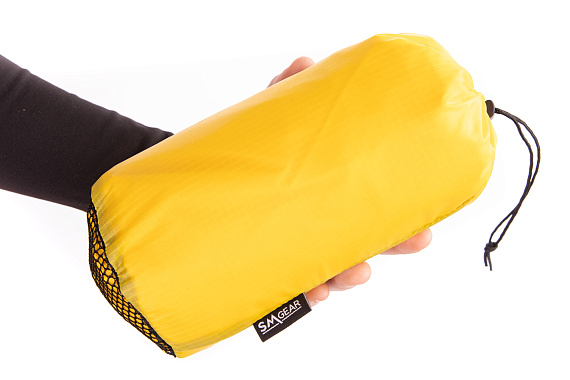 Пончо-тент SMGear Силикон Желтый - Фото 3 большая