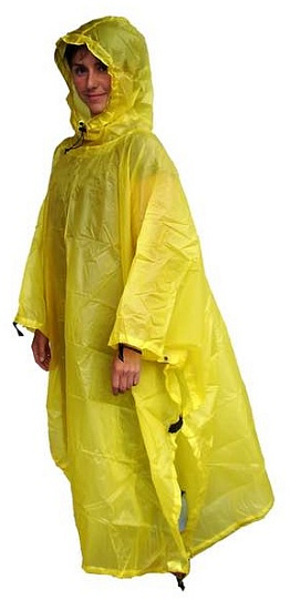 Пончо Rab Sil Poncho Yellow - Фото 2 большая