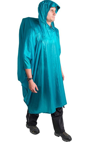 Пончо Sea to Summit ULTRASIL15D TARP PONCHO BLUE - Фото 1 большая
