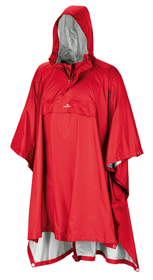 Пончо Ferrino Todomodo Ripstop S/M Vr Rossa - Фото 1 большая