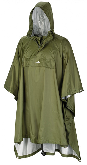 Пончо Ferrino Todomodo S/M Vv Ripstop Olive Green - Фото 1 большая