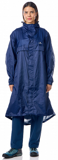 Пончо Ferrino Trekker Ripstop S/M Blue - Фото 1 большая