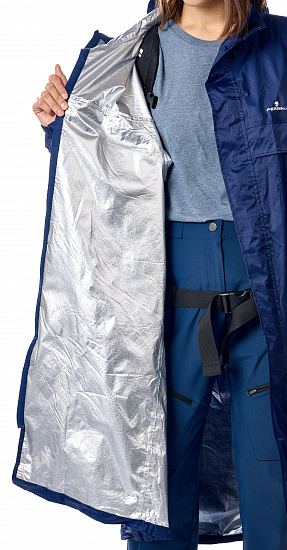 Пончо Ferrino Trekker Ripstop S/M Blue - Фото 7 большая