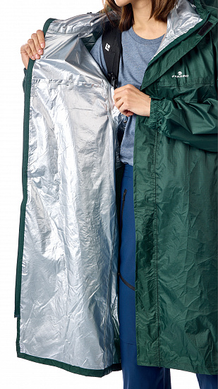 Пончо Ferrino Trekker Ripstop L/XL Green - Фото 6 большая