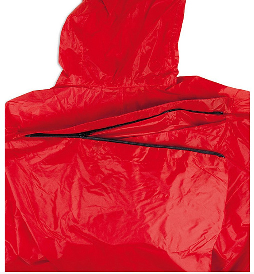 Плащ Tatonka Cape S Red - Фото 3 большая