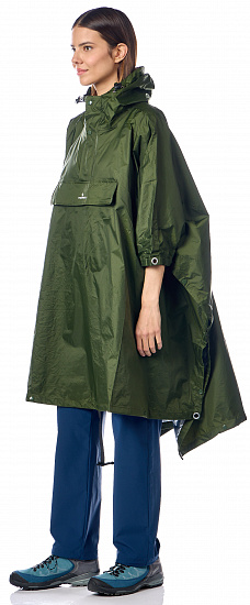Пончо Ferrino Todomodo Ripstop Olive Green - Фото 2 большая