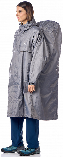Пончо Ferrino Trekker Ripstop L/XL Light Grey - Фото 2 большая