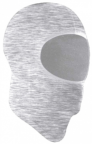 Балаклава детская Loffler Warm Grey Melange - Фото 1 большая