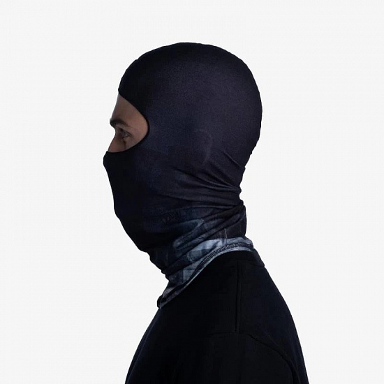 Балаклава Buff Microfiber Geoline Grey - Фото 6 большая