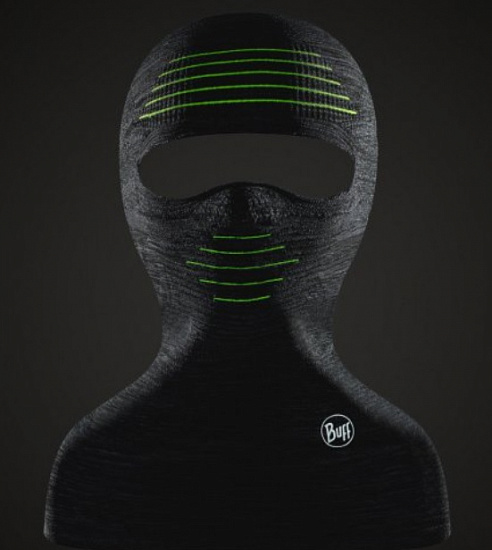 Балаклава Buff Dryflx+ Balaclava Black - Фото 4 большая