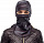 Балаклава Buff Thermonet Refik Black - Фото 9 малая