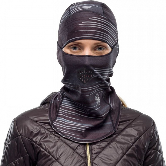 Балаклава Buff Thermonet Refik Black - Фото 9 большая