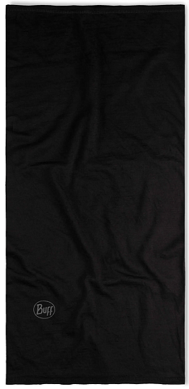 Балаклава Buff Merino Lightweight Solid Black - Фото 2 большая