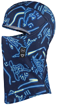 Балаклава детская Buff Thermonet Hinged Nasvi Night Blue