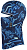 Балаклава детская Buff Thermonet Hinged Nasvi Night Blue - Фото 1 малая
