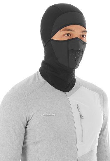 Балаклава Mammut Balaclava Arctic WS Black - Фото 2 большая