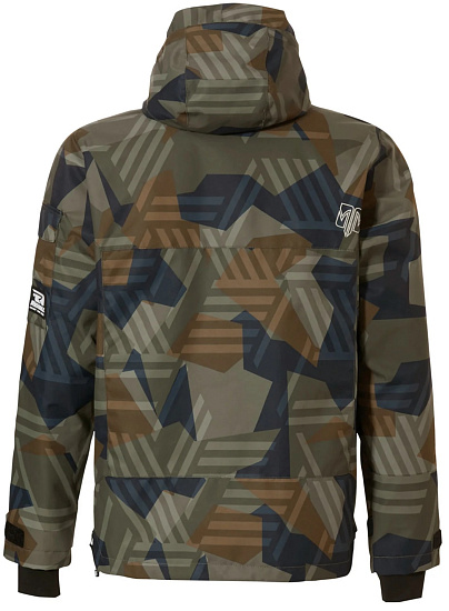 Куртка мужская Rehall Artois-R Camo Navy - Фото 2 большая
