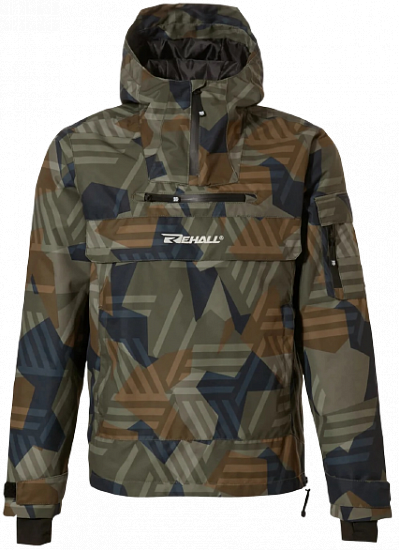 Куртка мужская Rehall Artois-R Camo Navy - Фото 1 большая