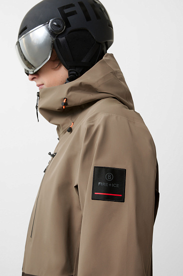 Куртка мужская Bogner Fire+Ice Piaro-T Caramel/Chocolate - Фото 4 большая
