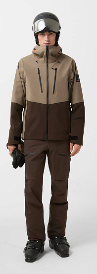 Куртка мужская Bogner Fire+Ice Piaro-T Caramel/Chocolate - Фото 7 большая