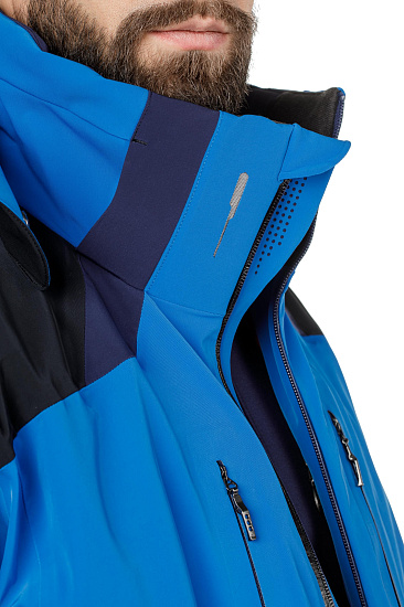 Куртка мужская Descente Reign Victory Blue/Dark Night - Фото 6 большая