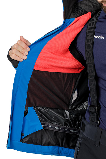 Куртка мужская Descente Reign Victory Blue/Dark Night - Фото 12 большая