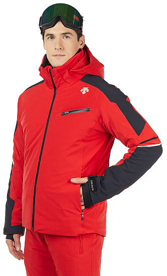 Куртка мужская Descente Jurgen Electric Red - Фото 9 большая