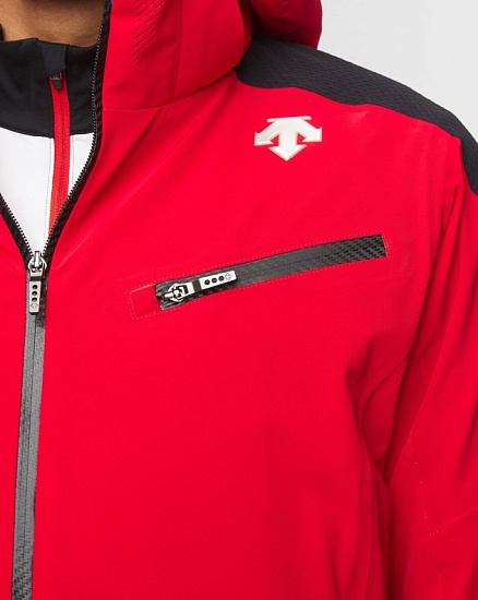 Куртка мужская Descente Jurgen Electric Red - Фото 6 большая