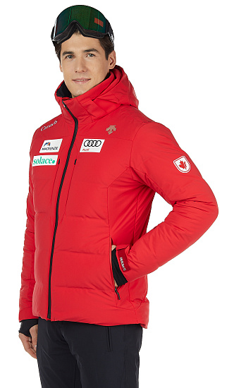 Куртка мужская Descente Csx Sx Down Electric Red - Фото 8 большая