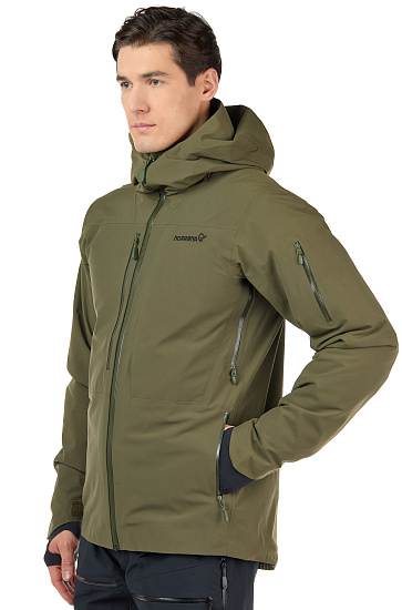 Куртка мужская Norrona Lofoten Gore-Tex Insulated Olive Night - Фото 6 большая