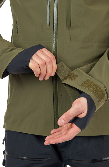 Куртка мужская Norrona Lofoten Gore-Tex Insulated Olive Night - Фото 10 большая