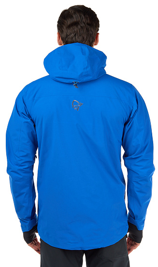 Куртка мужская Norrona Lofoten Gore-Tex Insulated Olympian Bl - Фото 7 большая