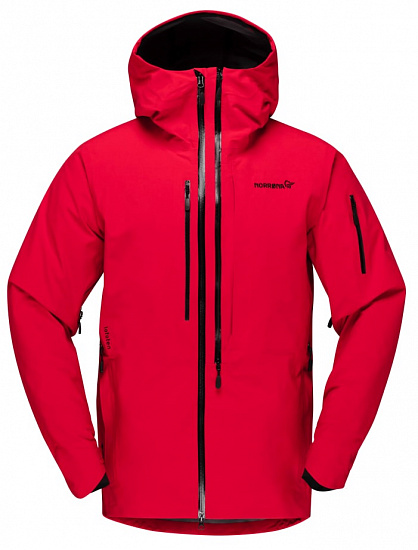 Куртка мужская Norrona Lofoten Gore-Tex Pro Plus True Red - Фото 1 большая