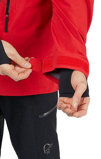 Куртка мужская Norrona Lofoten Gore-Tex Pro Plus True Red - Фото 13 большая