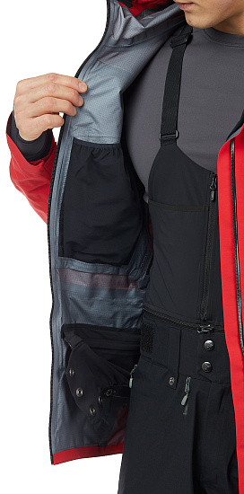 Куртка мужская Norrona Lofoten Gore-Tex Pro Plus True Red - Фото 20 большая