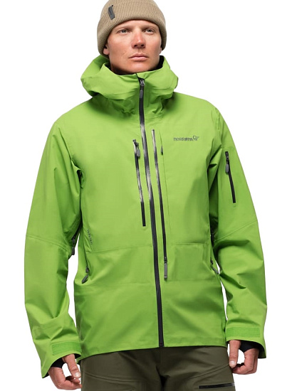 Куртка мужская Norrona Lofoten Gore-Tex Pro Foliage - Фото 2 большая